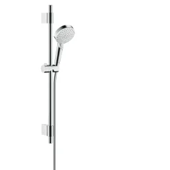 Hansgrohe CROMETTA VARIO BRUSERSTANGSÆT HVID/FORKROMET
