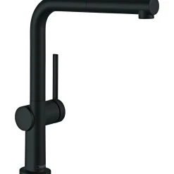 Hansgrohe TALIS M54 270 MED UDTRÆK KØKKENARMATUR MAT SORT