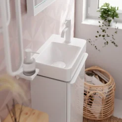 Hansgrohe TECTURIS S80 HÅNDVASKARMATUR 1-GREB MAT HVID