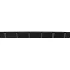 Home>it FLEX KNAGERÆKKE SORT EG 6 KN 60X5,5X2 CM