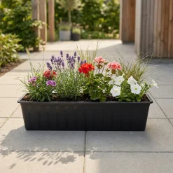 Hortus AGRO 208-400 ALTANKASSE PLAST ANTRACITGRÅ L60 CM