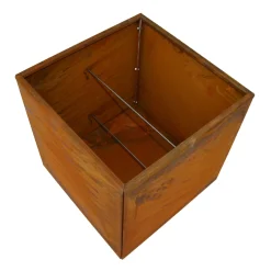 Hortus 210-901 MED BUND HØJBED RUST PATINA 40 X 40 X 40 CM