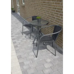 IBF HOLMEGAARDSTEN NORMALSTEN BELÆGNINGSSTEN 7 X 14 X 21 CM SORT/ANTRACIT