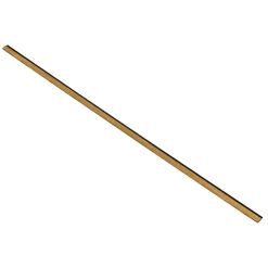 I-WOOD AFSLUTNINGSLISTE EG, BRUN OLIE 17 X 42 X 2400 MM