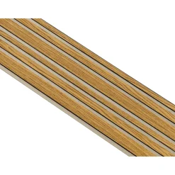 I-Wood AKUSTIKPANEL EG BRUN OLIE 17 X 300 X 2400 MM