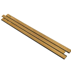 I-Wood AKUSTIKPANEL EG BRUN OLIE 17 X 300 X 2400 MM