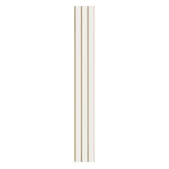 I-WOOD AKUSTIKPANEL EG HVIDMALET 16 X 300 X 2400 MM