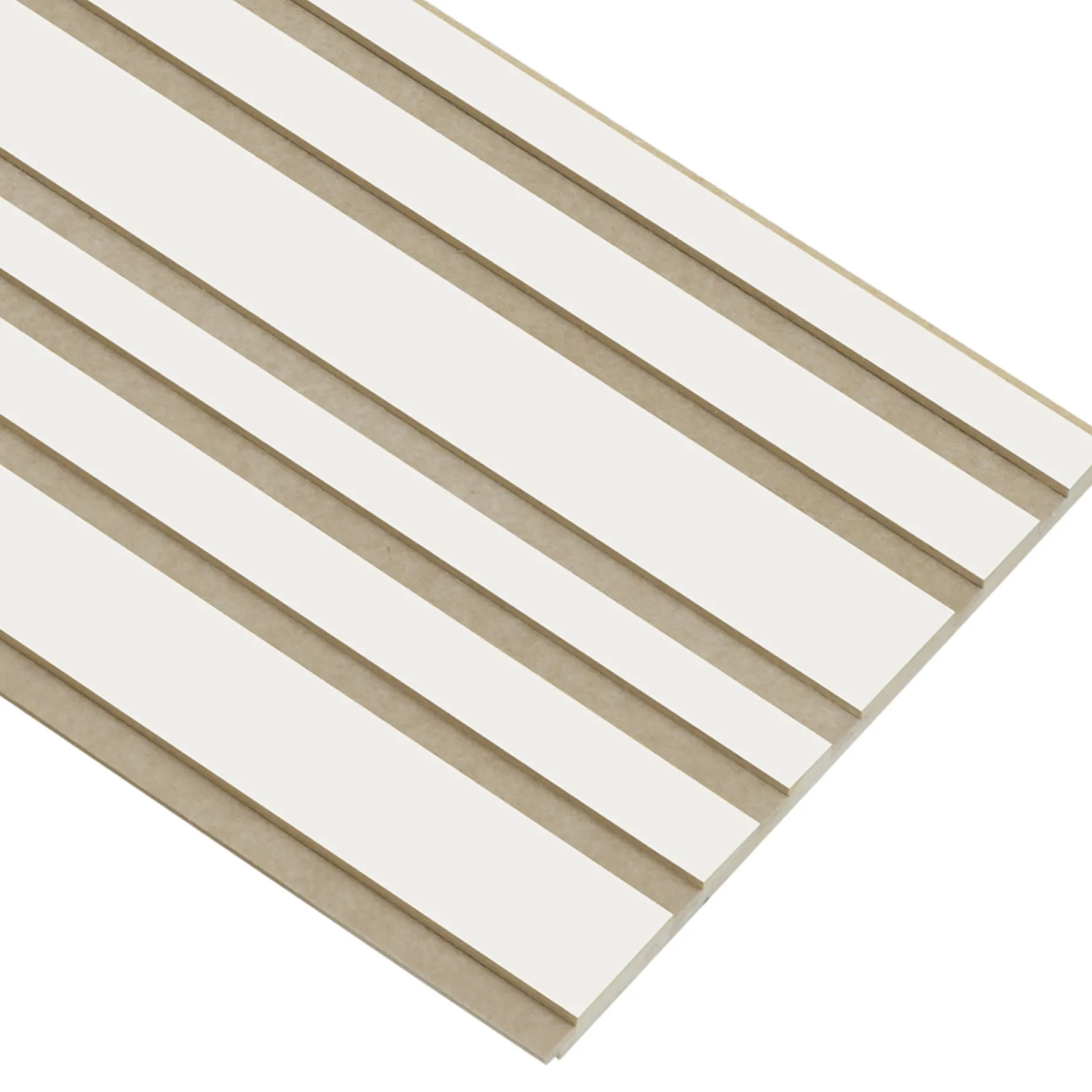 I-WOOD AKUSTIKPANEL EG HVIDMALET 16 X 300 X 2400 MM