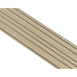 I-WOOD AKUSTIKPANEL EG HVID OLIE 16 X 290 X 1200 MM