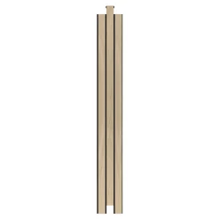 I-Wood AKUSTIKPANEL EG HVID OLIE 17 X 300 X 2400 MM