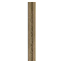 I-Wood AKUSTIKPANEL EG MØRKEBRUN OLIE 16 X 300 X 2400 MM