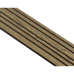 I-Wood AKUSTIKPANEL EG MØRKEBRUN OLIE 16 X 300 X 2400 MM
