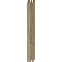 I-Wood AKUSTIKPANEL EG MØRKEBRUN OLIE 17 X 300 X 2400 MM