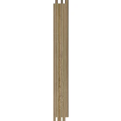 I-Wood AKUSTIKPANEL EG MØRKEBRUN OLIE 17 X 300 X 2400 MM