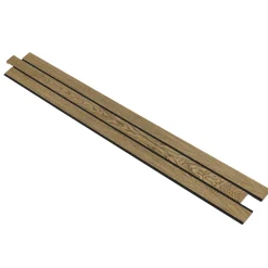 I-Wood AKUSTIKPANEL EG MØRKEBRUN OLIE 16 X 300 X 2400 MM