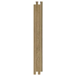 I-Wood AKUSTIKPANEL EG MØRKEBRUN OLIE 17 X 300 X 2400 MM