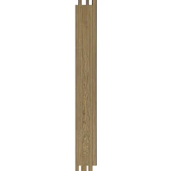 I-Wood AKUSTIKPANEL EG MØRKEBRUN OLIE 17 X 300 X 2400 MM