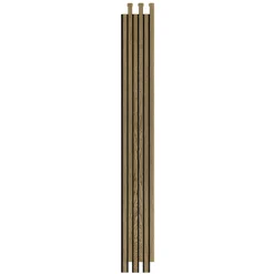 I-Wood AKUSTIKPANEL EG MØRKEBRUN OLIE 16 X 300 X 2400 MM