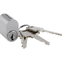 Jasa OVAL CYLINDER 6-STIFT SØLV 1 STK