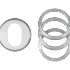 Jasa UNIVERSAL CYLINDERRING OVAL CYLINDERRING Ø6-21 MM SØLV 1 STK