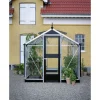 Juliana COMPACT EKSKL. SOKKEL DRIVHUS 10 MM POLY ALUMINIUM 8,2 M2