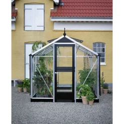 Juliana COMPACT EKSKL. SOKKEL DRIVHUS 10 MM POLY ALUMINIUM 8,2 M2