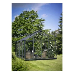 JULIANA PREMIUM DRIVHUS 10 MM POLY ANTRACIT 13 M²