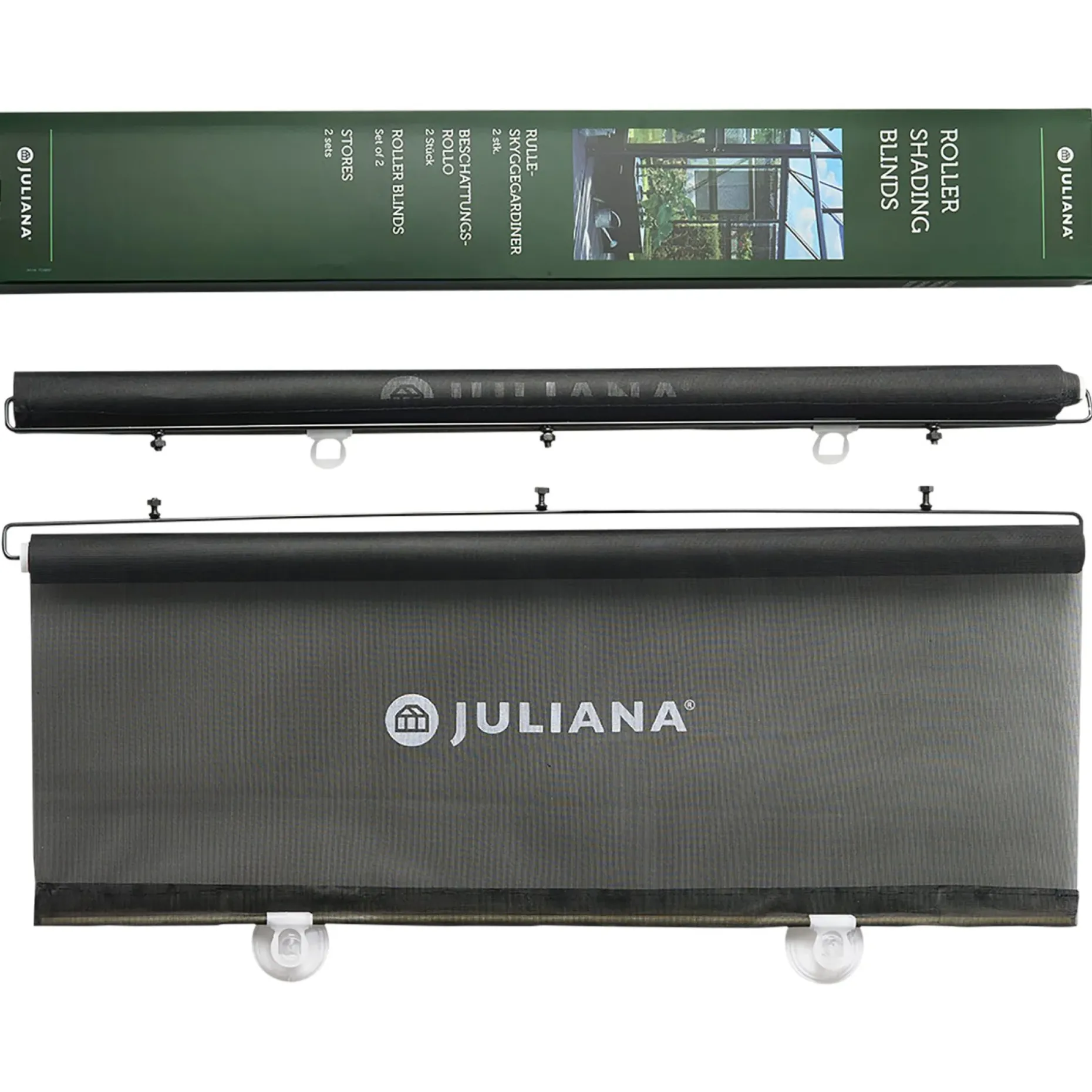 JULIANA 2 STK. RULLEGARDIN