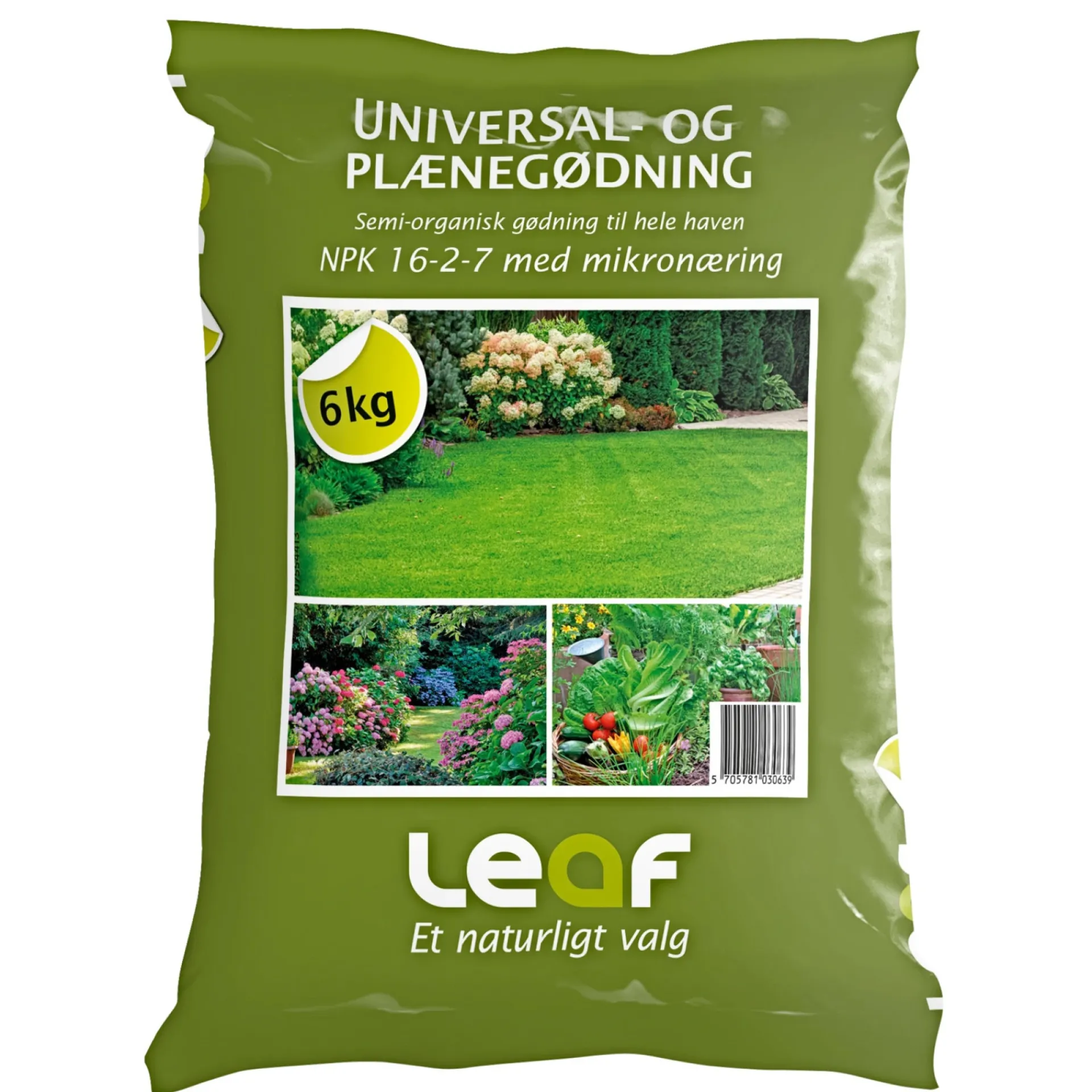 Leaf SEMI-ORGANISK PLÆNEGØDNING 6 KG