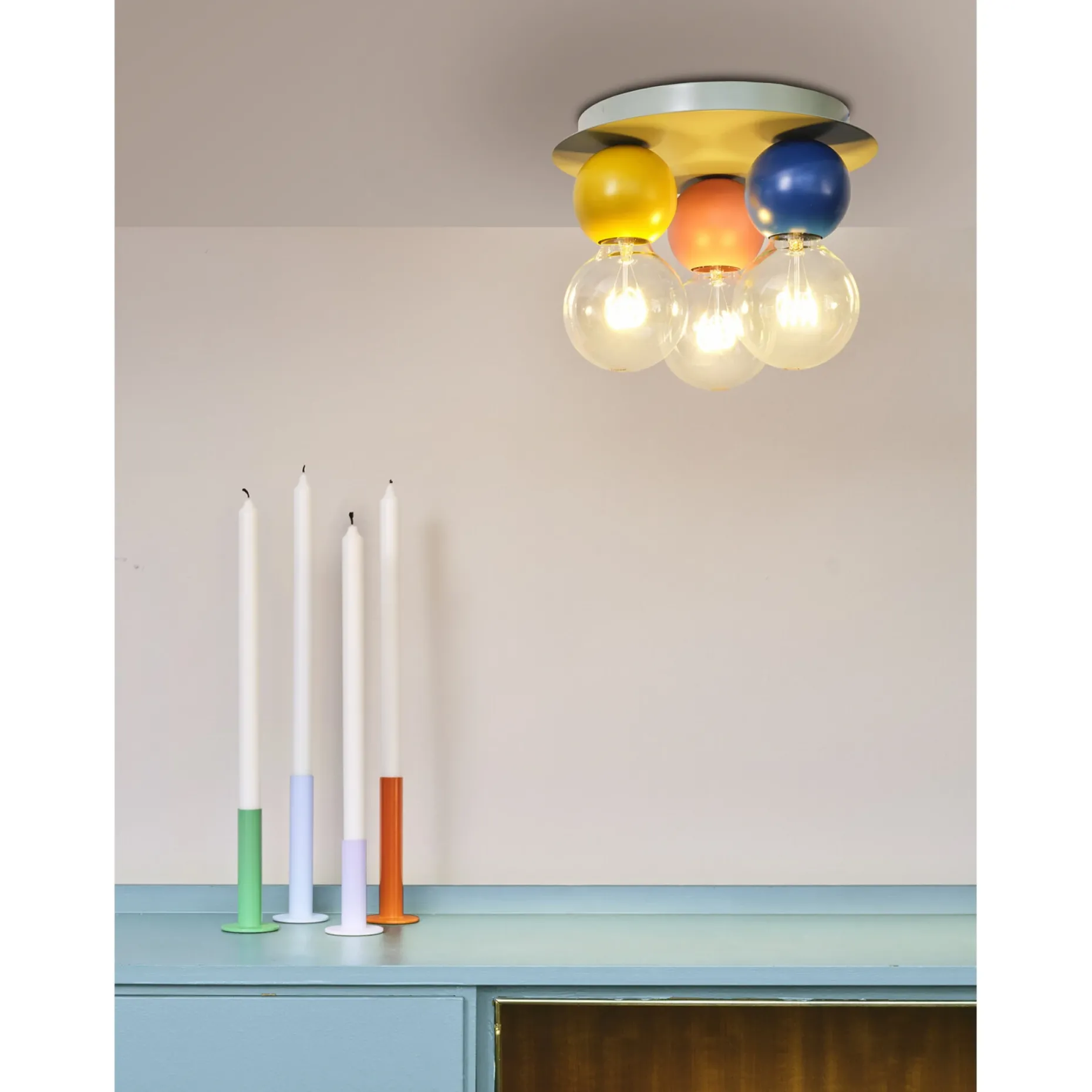 LEDVANCE DECOR BUBBLE LOFTLAMPE MULTIFARVET 32,2 CM