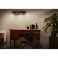 LEDVANCE DECOR MERCURY SPOTLAMPE TRÆ/SORT GU10 10,2W
