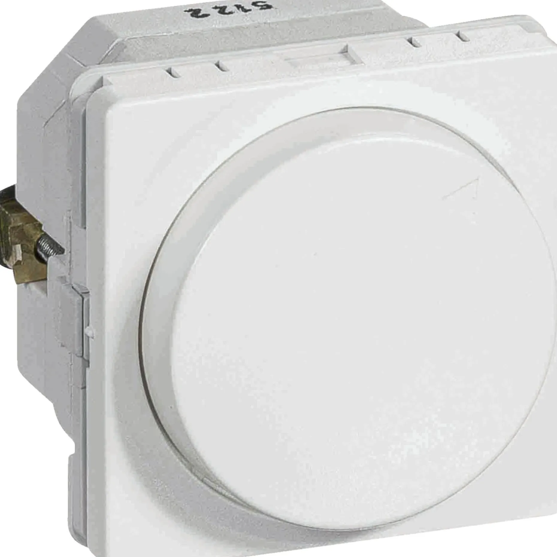 LK FUGA 1 MODUL DREJE LYSDÆMPER HVID