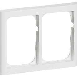 LK Fuga SOFTLINE 63 RAMME HVID 2 X 1 1/2 MODUL