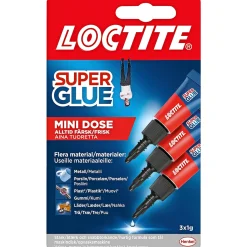 Loctite SUPER GLUE MINI TRIO SUPERLIM 3 G