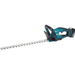Makita DUH506RF HÆKKEKLIPPER 50 CM MED BATTERI OG LADER