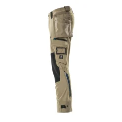 Mascot ADVANCED 17031 BUKS MED KNÆ- OG HÆNGELOMMER 82C58 LYS KHAKI