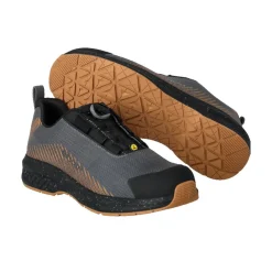 Mascot FOOTWEAR CUSTOMIZED SIKKERHEDSSKO STENGRÅ/NØDDEBRUN 38