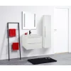 Milobad AURUM BADMØBEL HVID HØJGLANS 80 CM