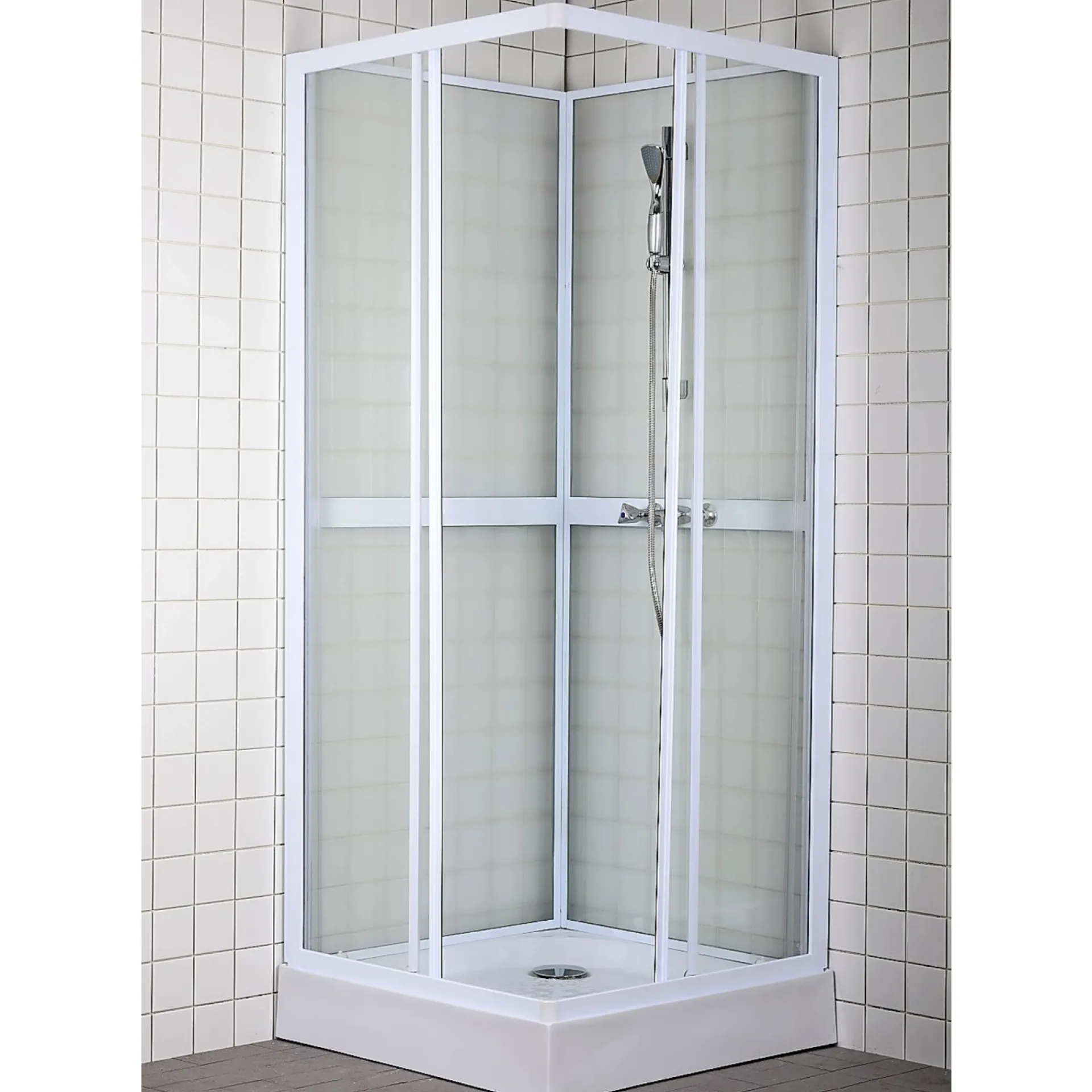 Milobad VENEDIG BRUSEKABINE 80 CM 80 CM