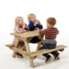 NORDIC PLAY Active 801-053PC BØRNEBORDBÆNKESÆT NATUR