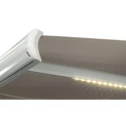 Outfit LIANA M/LED MARKISE M/MOTOR TAUPE/HVID 480 CM