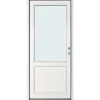 Outline 3-LAGS KLART GLAS FACADEDØR 114 X 948 X 2118 MM H HVID