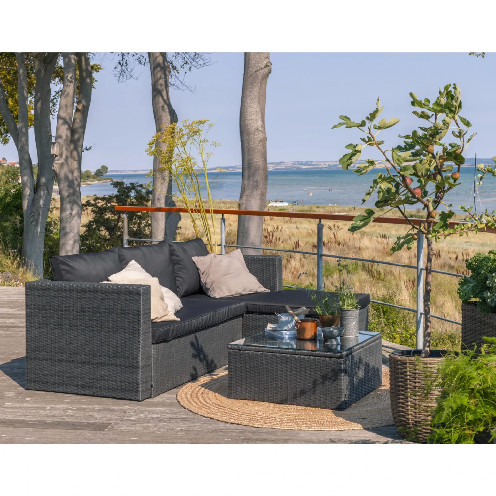 Outrium JAMAICA SOFASÆT SORT