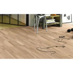 Parador CLASSIC 3060 3-STAVS PARKETGULV EG HVID MATLAK