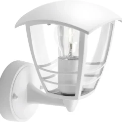 Philips CREEK OP U/SENSOR UDENDØRS VÆGLAMPE HVID 60W