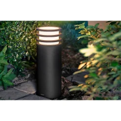 Philips Hue W LUCCA BEDLAMPE ANTRACITGRÅ 40 CM