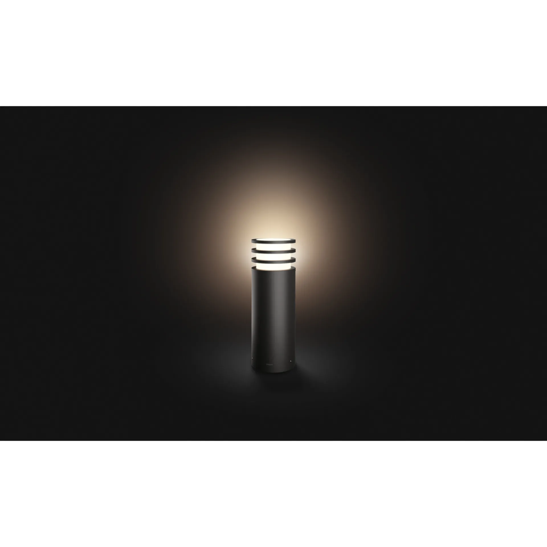 Philips Hue W LUCCA BEDLAMPE ANTRACITGRÅ 40 CM