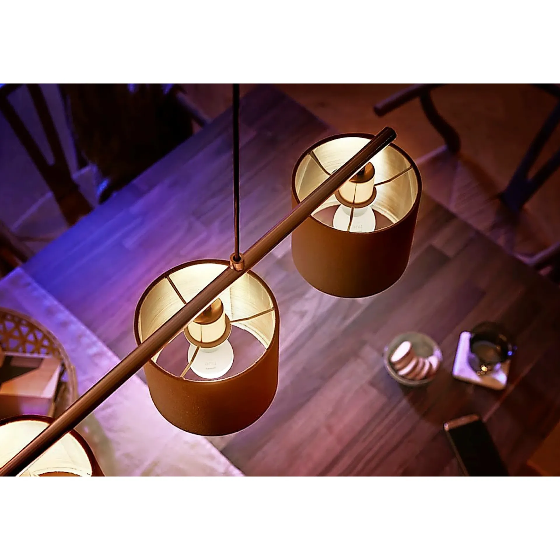 Philips Hue W 2-PAK SMART LED PÆRE E14 KRONE 6W