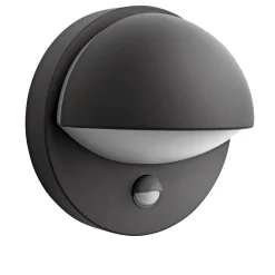 Philips JUNE M/SENSOR UDENDØRS VÆGLAMPE ANTRACIT 12W