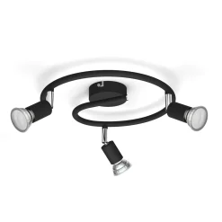 Philips LIMBALI 3- SPOTLAMPE SORT GU10 50W